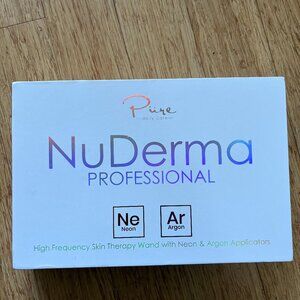 NuDerma Professional Skin Set of 6 Therapy Wand with Neon and Argon